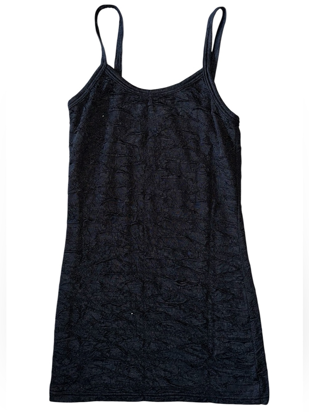 BKE Black Spaghetti Strap Camisole Top Black Size:XS